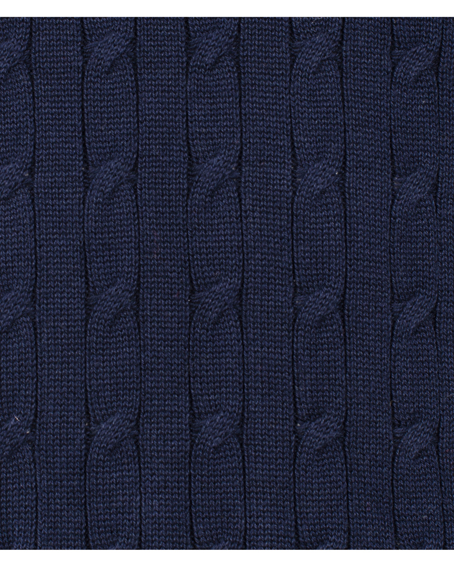 Herr | Tröjor | J.Lindeberg | Jave Pullover Braid Cable Navy