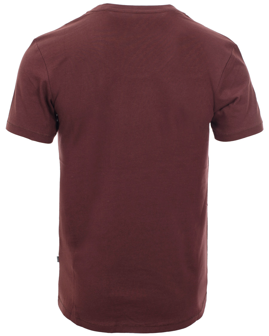 Herr | T-Shirts | J.Lindeberg | Axtell Scoop T-shirt Burgundy