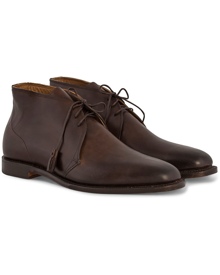 Herr | Polo Ralph Lauren Prestwick Boot Burnished Calf Dark Brown | Polo Ralph Lauren | Prestwick Boot Burnished Calf Dark Brown