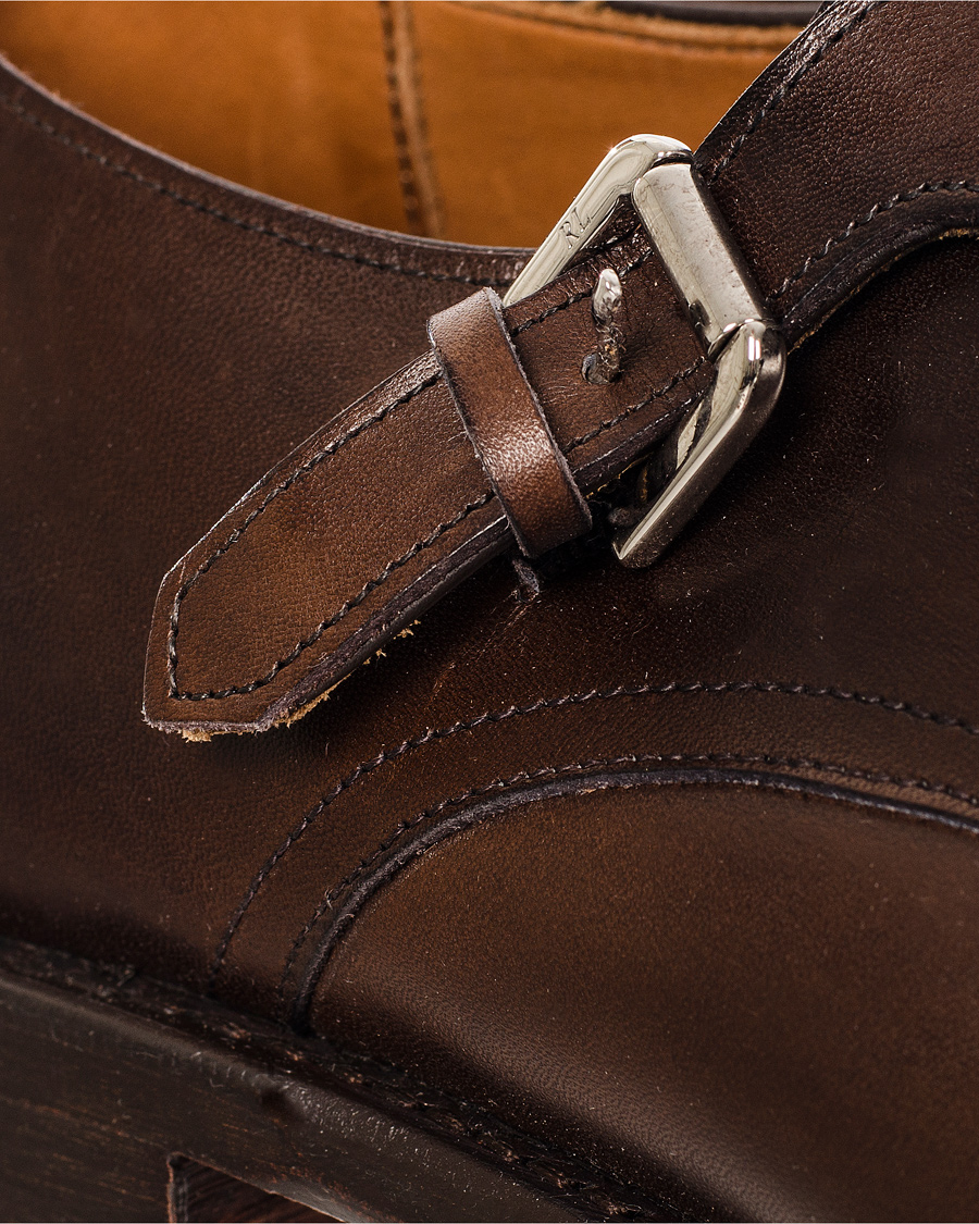 Herr | Polo Ralph Lauren Perdiswell Monkstrap Burnished Calf Brown | Polo Ralph Lauren | Perdiswell Monkstrap Burnished Calf Brown