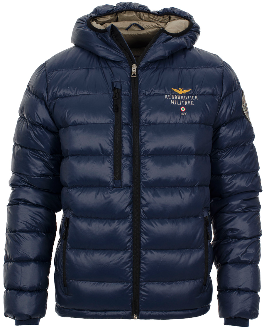 Herr | Jackor | Aeronautica Militare | Giubbino Down Jacket Navy