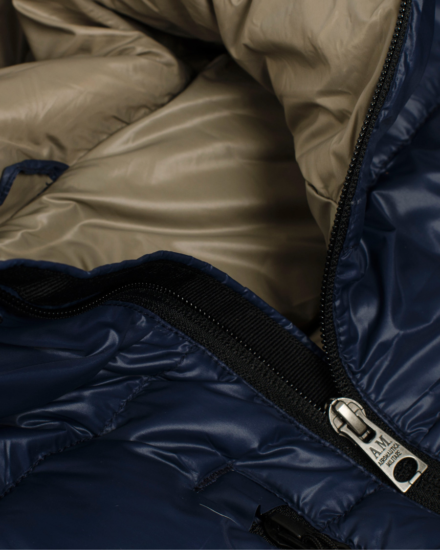 Herr | Jackor | Aeronautica Militare | Giubbino Down Jacket Navy
