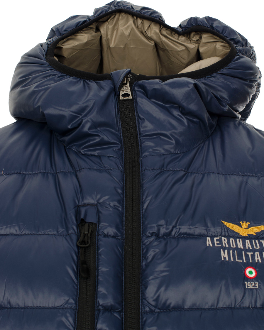 Herr | Jackor | Aeronautica Militare | Giubbino Down Jacket Navy