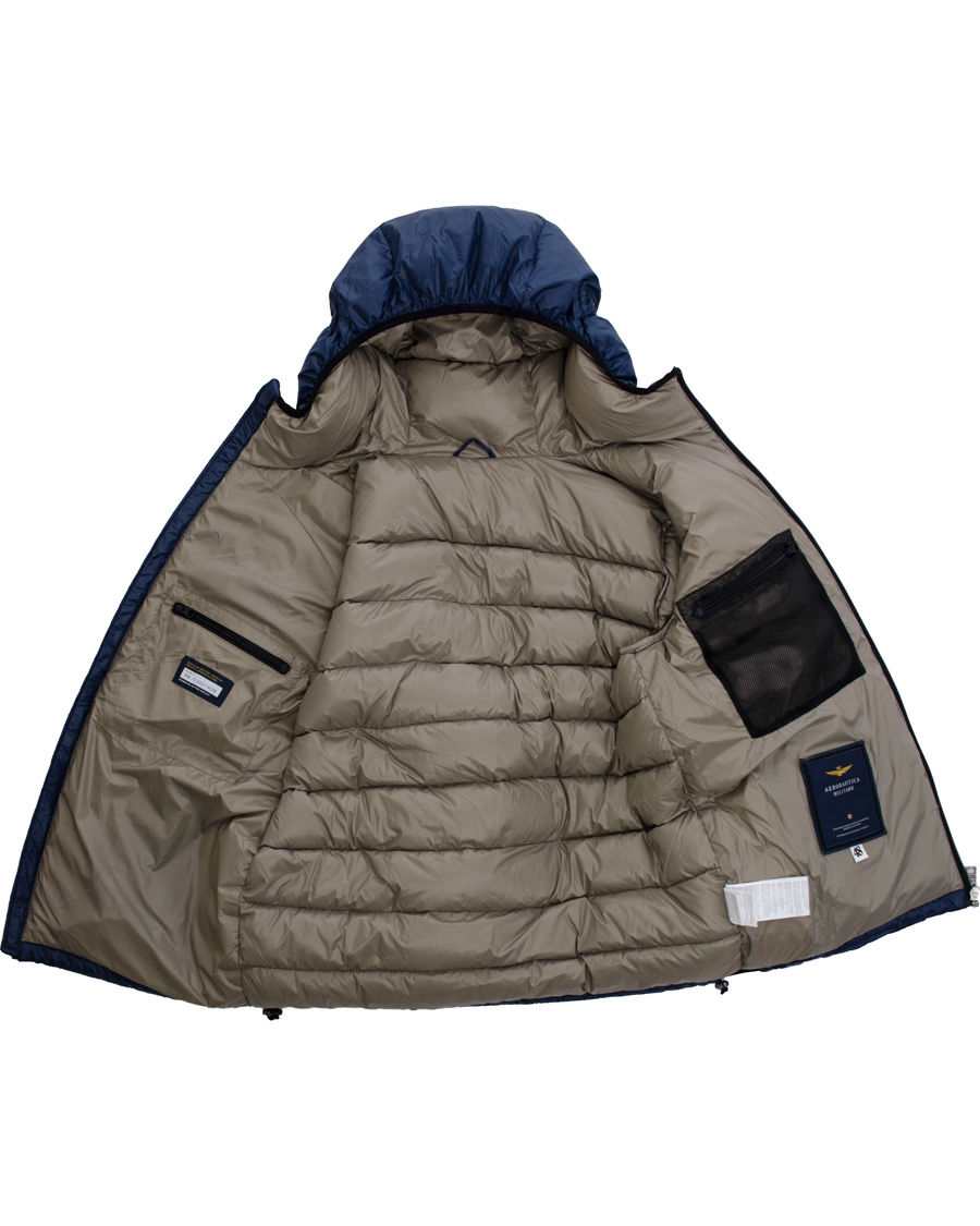 Herr | Jackor | Aeronautica Militare | Giubbino Down Jacket Navy