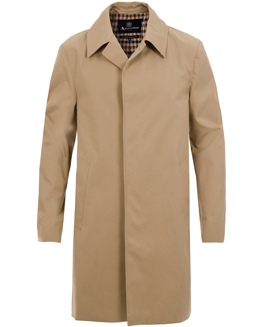 Herr | Jackor | Aquascutum | Broadgate Raincoat Camel