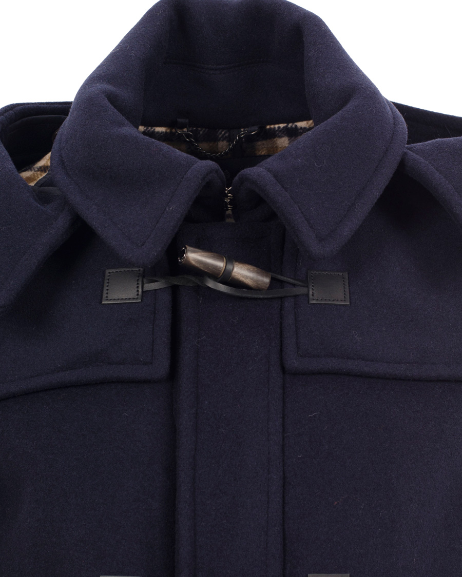 Herr | Jackor | Aquascutum | Henward Duffle Coat Navy