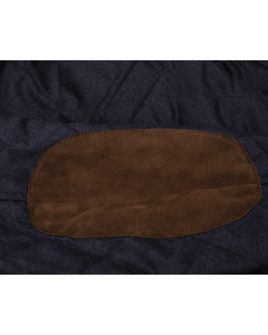 Herr | Jackor | Aquascutum | Flanell Quilt Jacket Navy