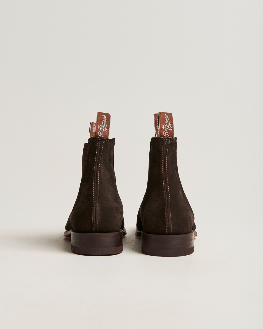Herr | R.M.Williams Craftsman G Boot Suede Chocolate | R.M.Williams | Craftsman G Boot Suede Chocolate