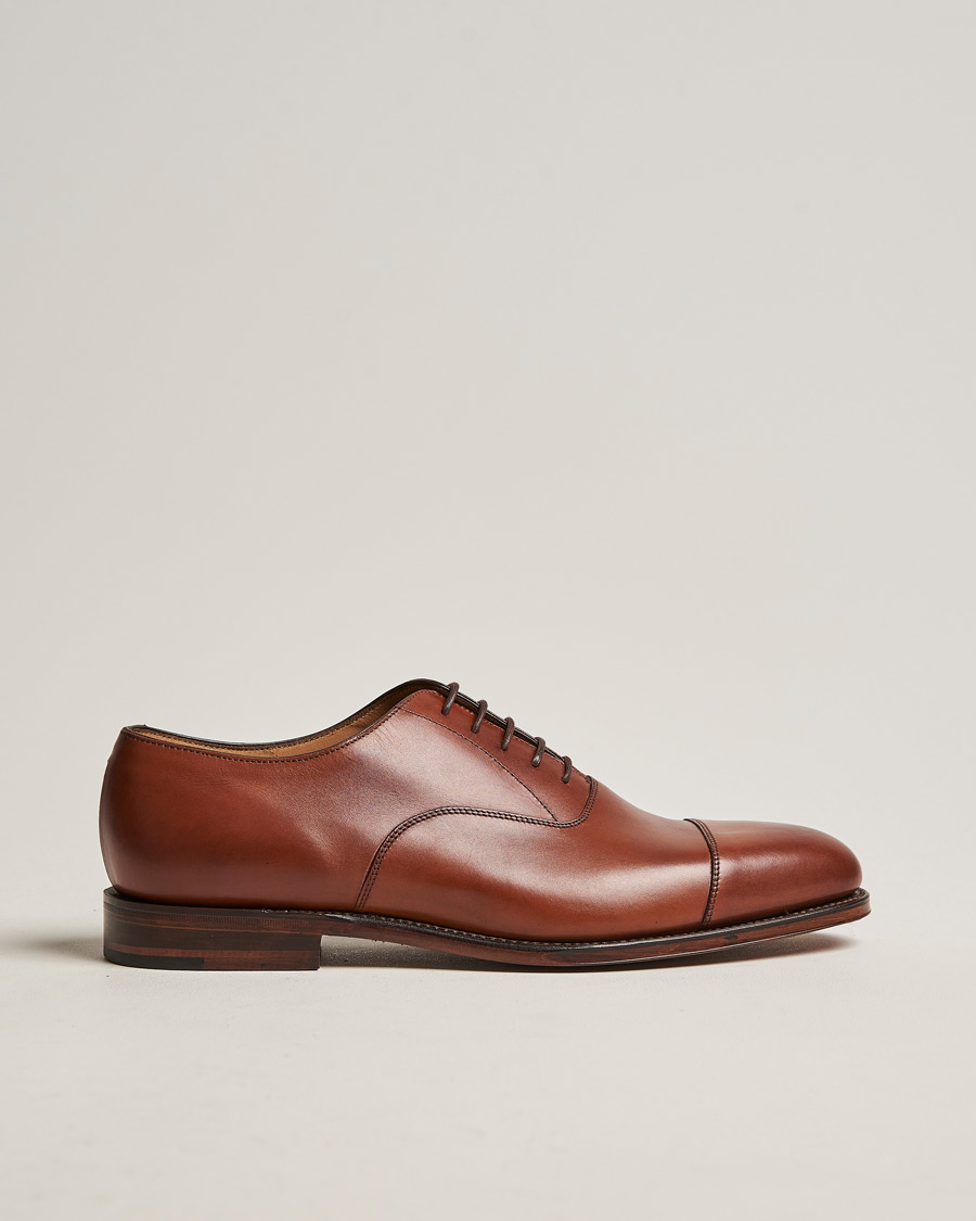 Herr | Oxfords | Loake 1880 | Aldwych Oxford Mahogany Burnished Calf