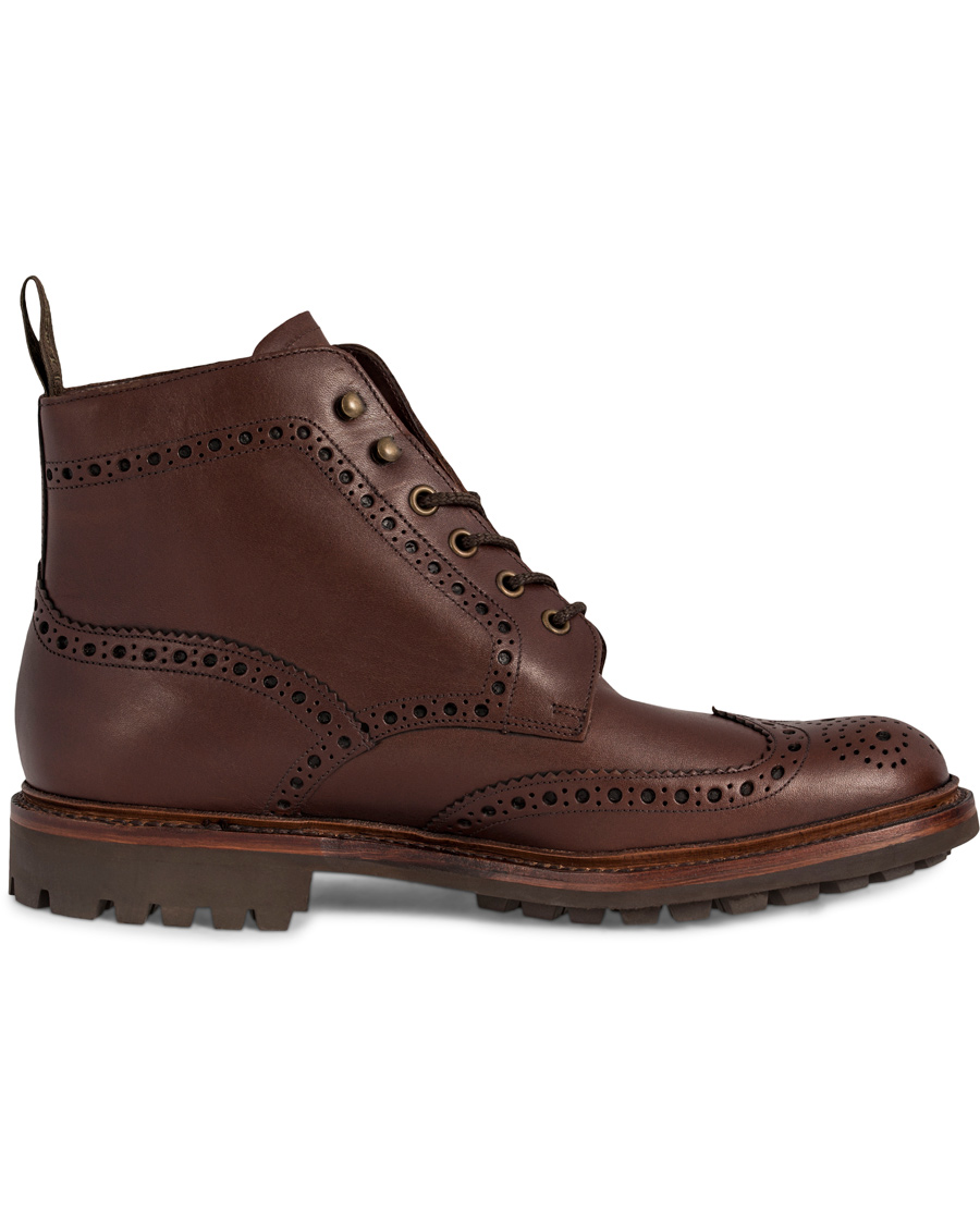 Herr | Loake 1880 Mulligan Brogue Boot Brown Waxy Leather | Loake 1880 | Mulligan Brogue Boot Brown Waxy Leather