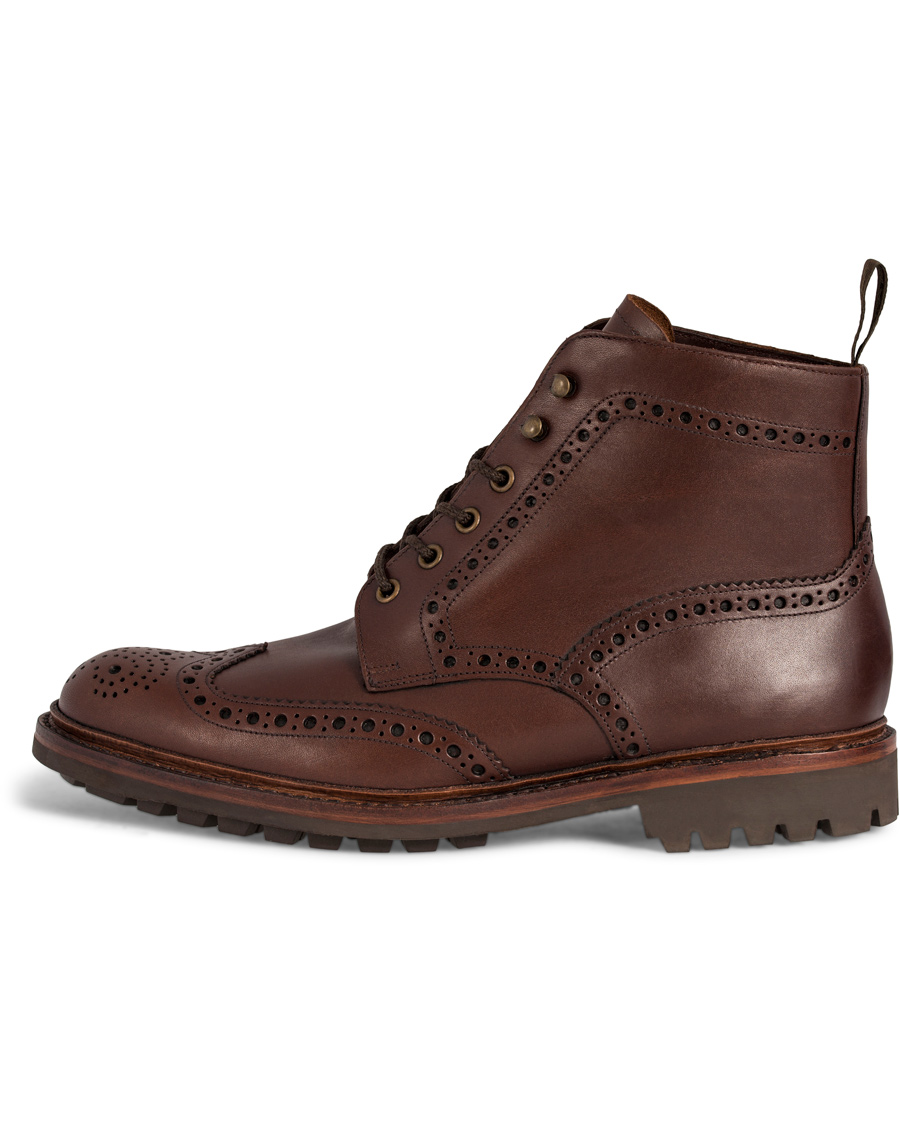 Herr | Loake 1880 Mulligan Brogue Boot Brown Waxy Leather | Loake 1880 | Mulligan Brogue Boot Brown Waxy Leather