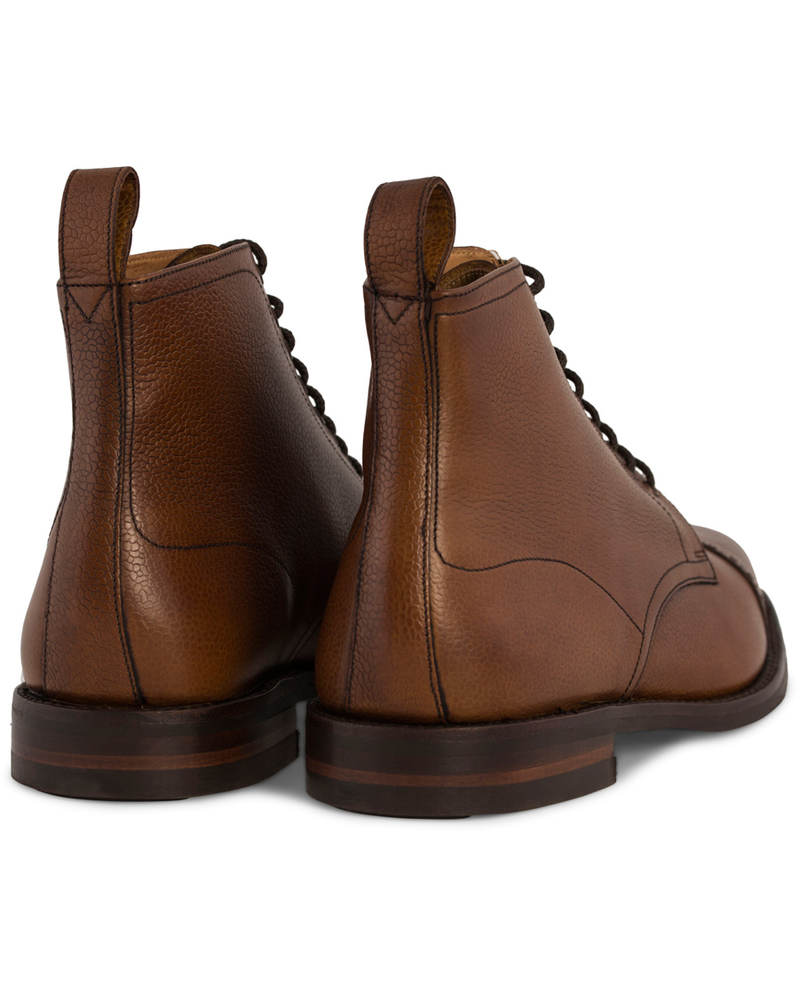 Herr | Loake 1880 Hyde Boot Brown Burnished Grain Calf | Loake 1880 | Hyde Boot Brown Burnished Grain Calf