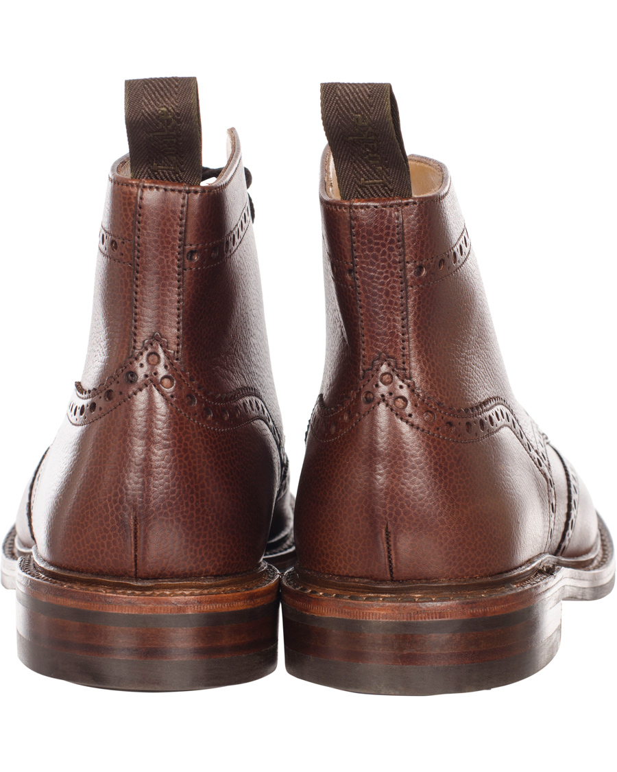 Herr | Loake 1880 Fairdford Brogue Boot Dark Brown Grain Calf | Loake 1880 | Fairdford Brogue Boot Dark Brown Grain Calf