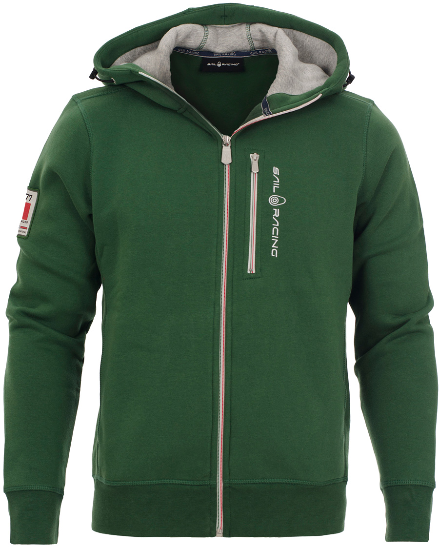 Herr | Tröjor | Sail Racing | International Zip Hood Dark Green
