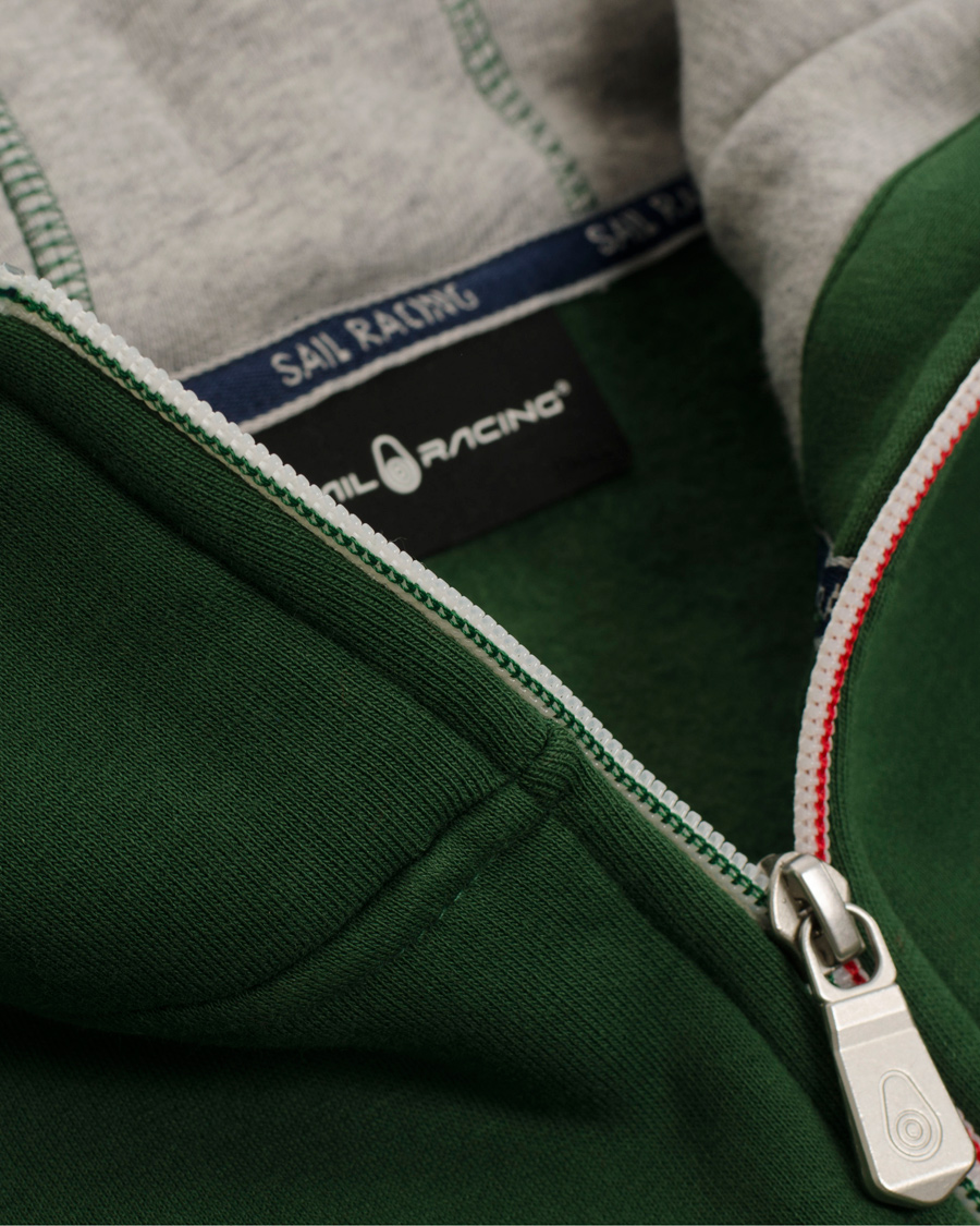 Herr | Tröjor | Sail Racing | International Zip Hood Dark Green