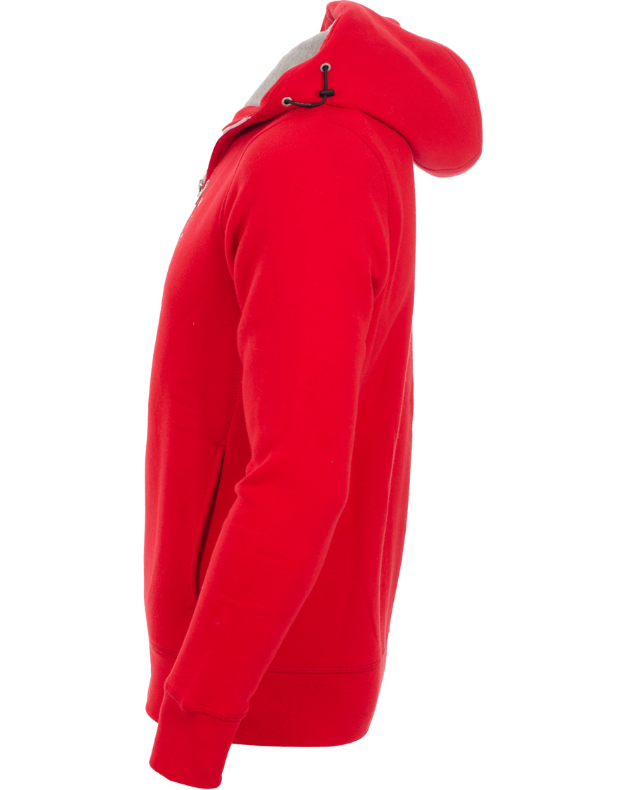 Herr | Tröjor | Sail Racing | International Zip Hood Japan Red