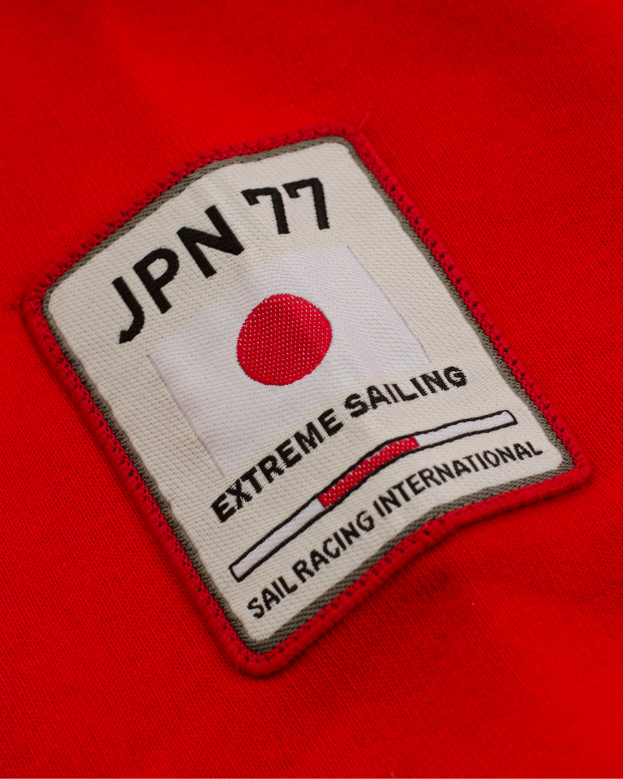 Herr | Tröjor | Sail Racing | International Zip Hood Japan Red