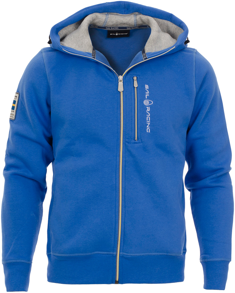 Herr | Tröjor | Sail Racing | International Zip Hood Sweden Punk Royal