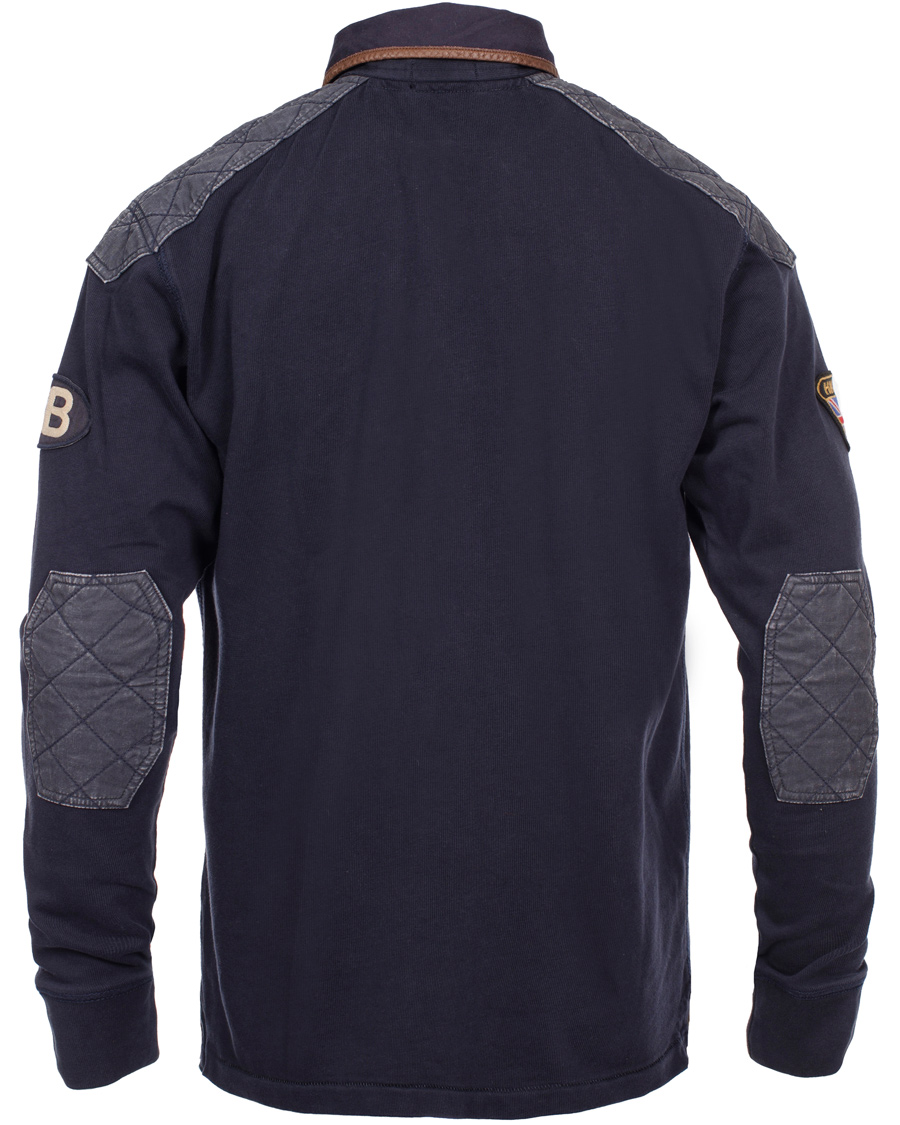 Herr | Tröjor | Hackett | Union Jack Patch Rugby Navy
