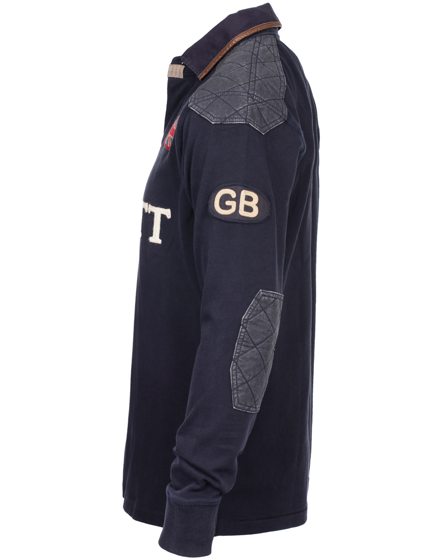 Herr | Tröjor | Hackett | Union Jack Patch Rugby Navy
