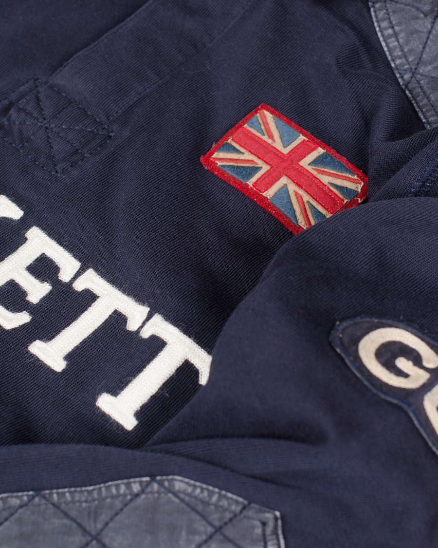 Herr | Tröjor | Hackett | Union Jack Patch Rugby Navy