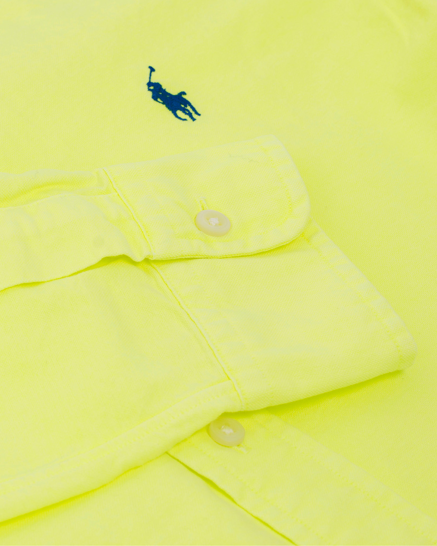 Herr | Skjortor | Polo Ralph Lauren | Slim Fit Oxford Shirt Safety Yellow