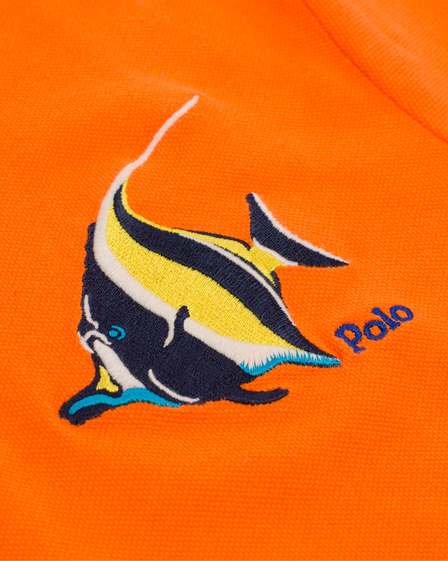 Herr | Pikéer | Polo Ralph Lauren | Fish Polo Resort Orange