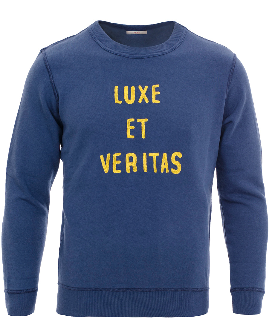 Herr | Tröjor | GANT Rugger | Luxe Et Veritas Sweatshirt Parisian Blue