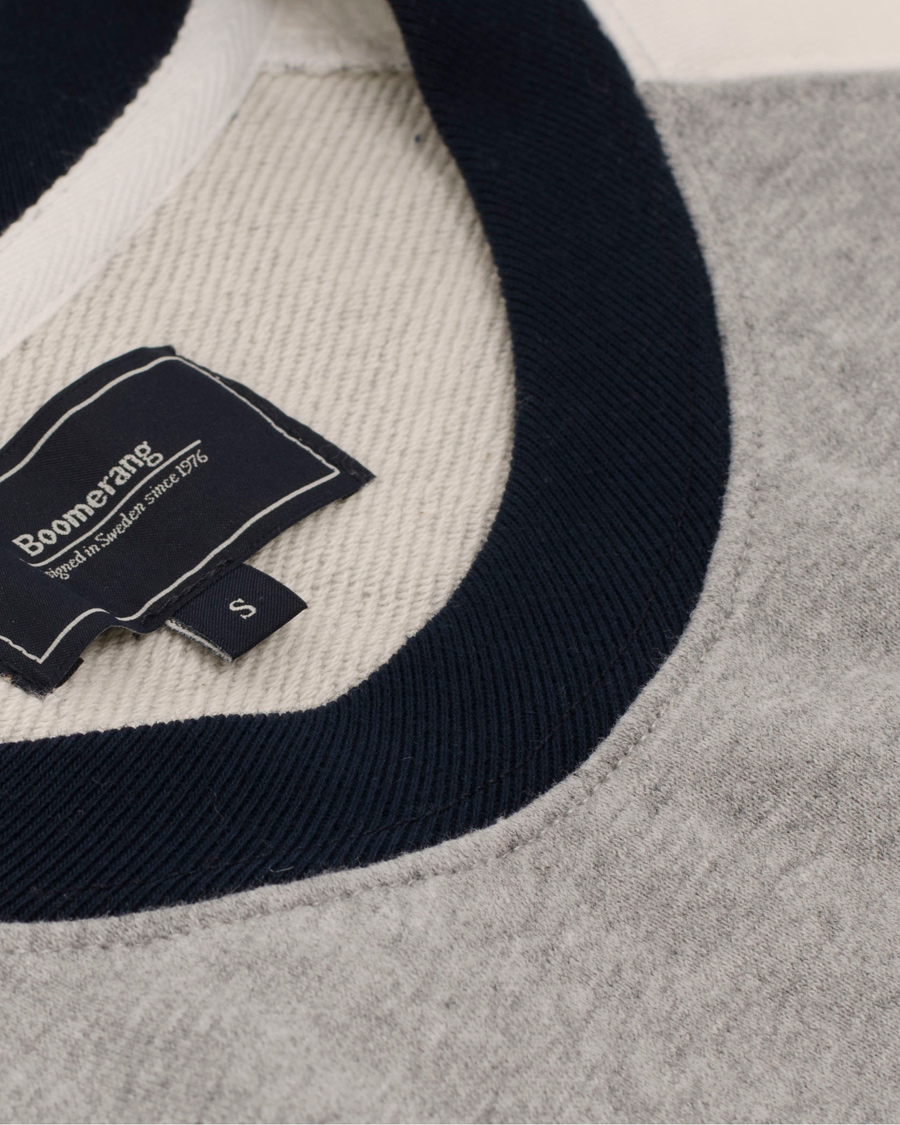 Herr | Tröjor | Boomerang | Hugo Print Sweatshirt Grey
