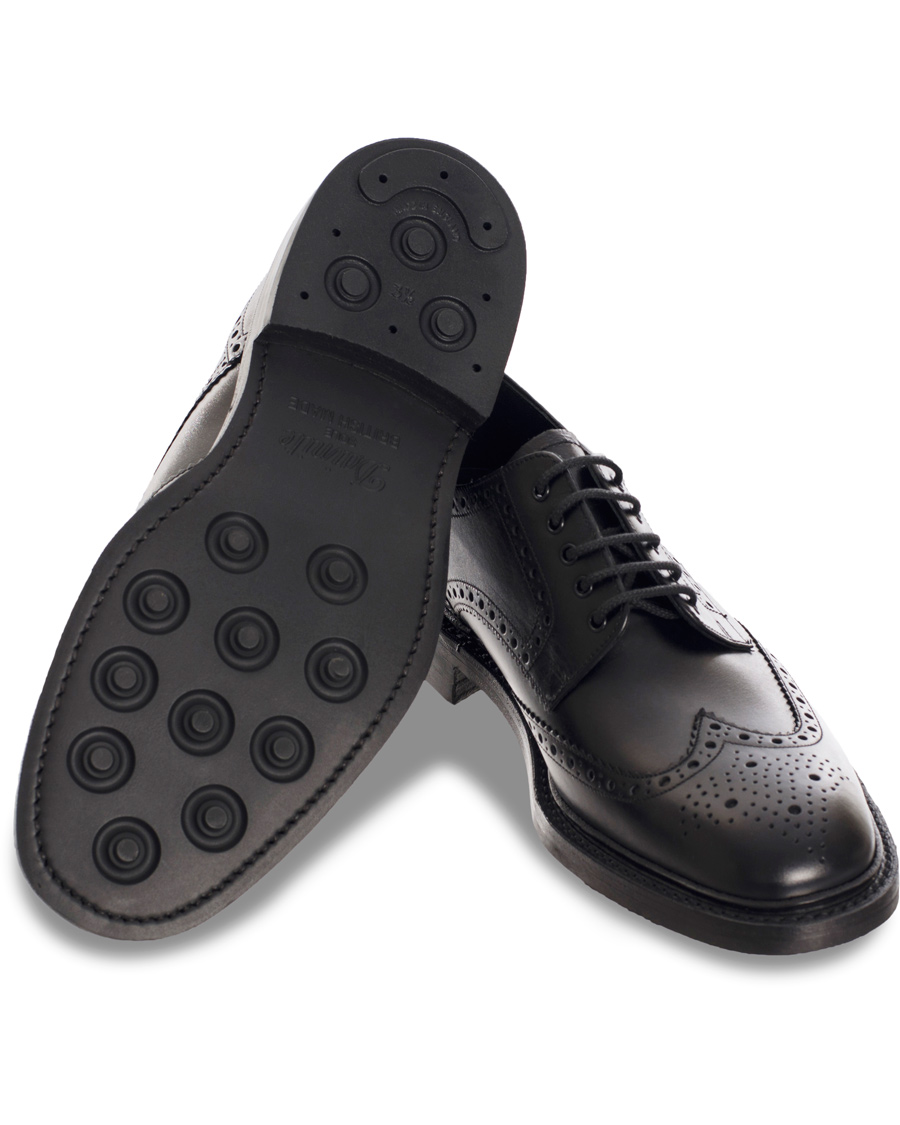 Herr | Loake 1880 Chester Dainite Brogue Black Calf | Loake 1880 | Chester Dainite Brogue Black Calf