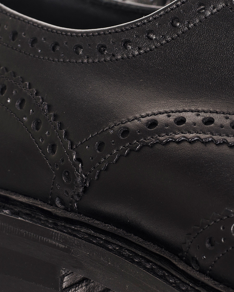 Herr | Loake 1880 Chester Dainite Brogue Black Calf | Loake 1880 | Chester Dainite Brogue Black Calf