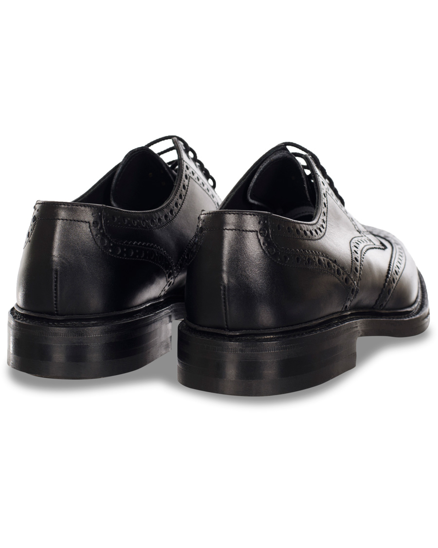 Herr | Loake 1880 Chester Dainite Brogue Black Calf | Loake 1880 | Chester Dainite Brogue Black Calf