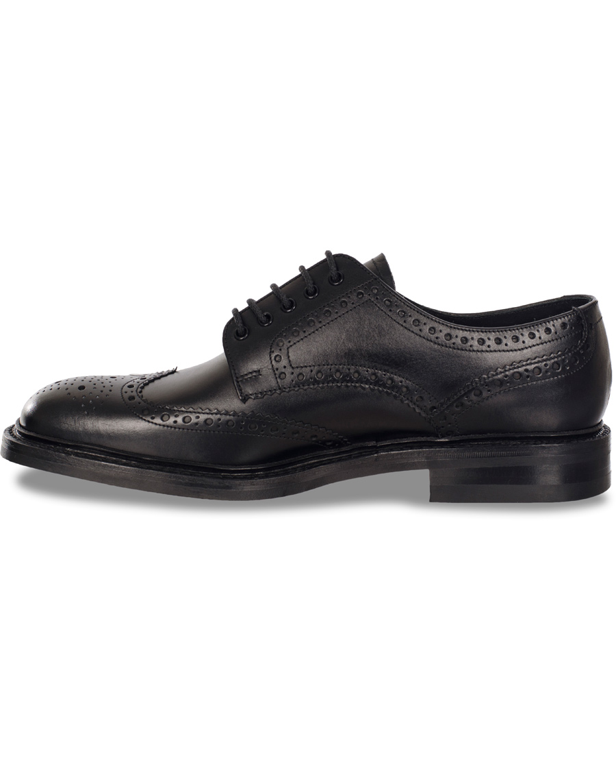 Herr | Loake 1880 Chester Dainite Brogue Black Calf | Loake 1880 | Chester Dainite Brogue Black Calf