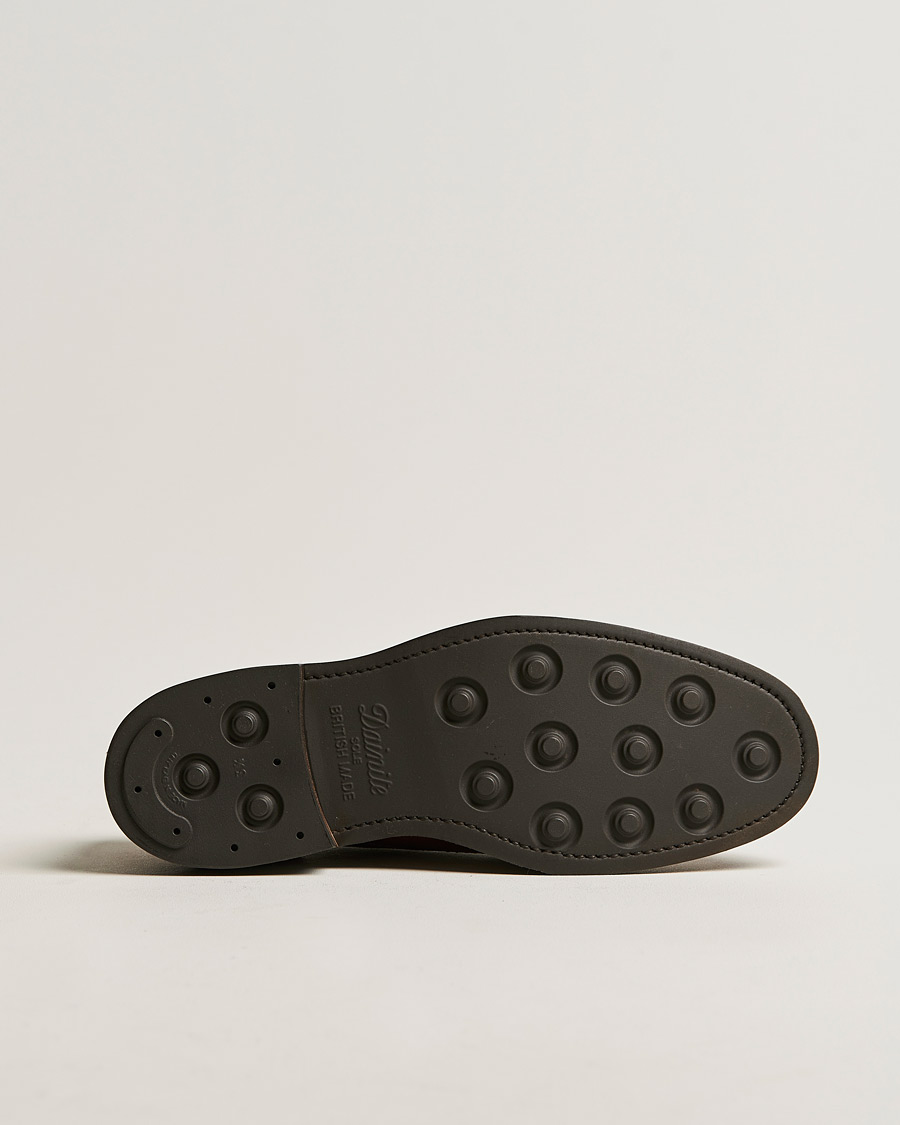 Herr | Brogues | Loake 1880 | Chester Dainite Brogue Mahogany Burnished Calf
