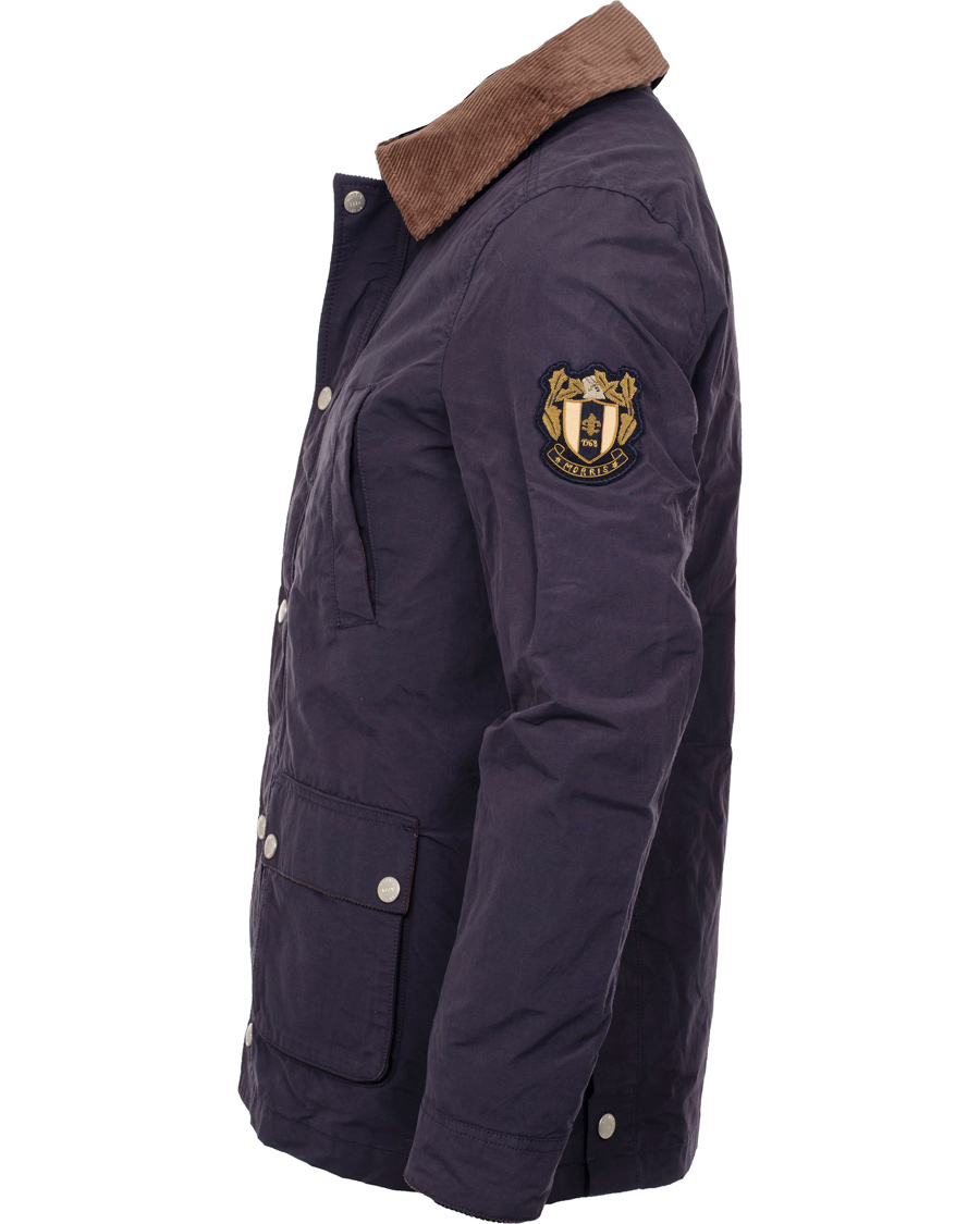 Herr | Jackor | Morris | Windsor Waxed Jacket Old Blue