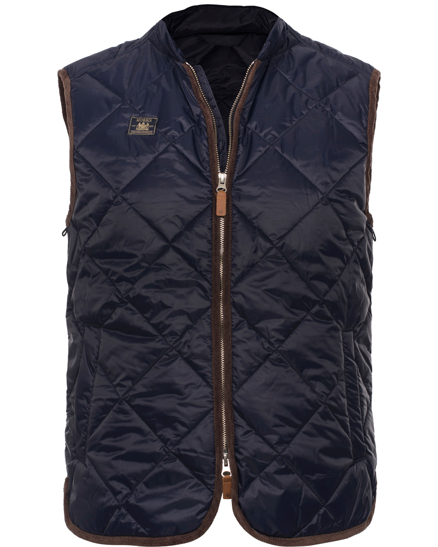 Herr | Jackor | Morris | Windsor Waxed Jacket Old Blue