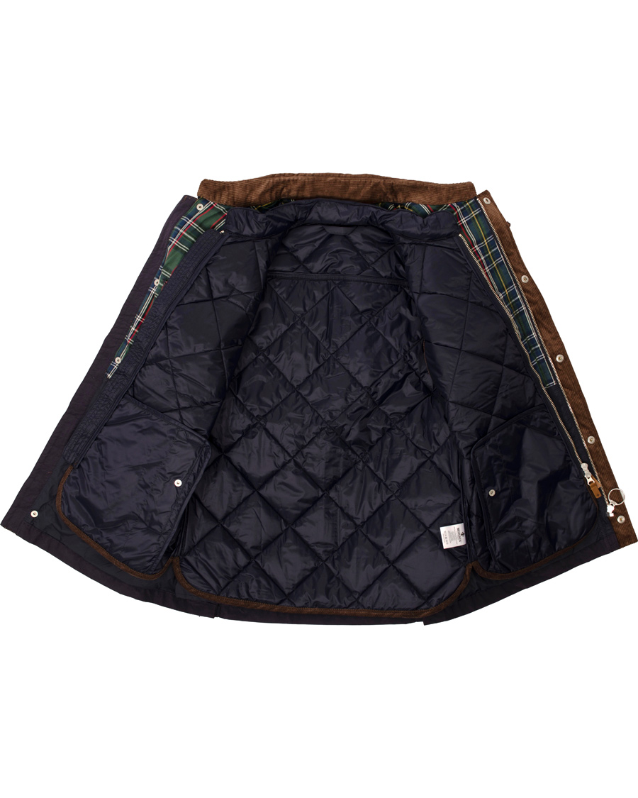 Herr | Jackor | Morris | Windsor Waxed Jacket Old Blue