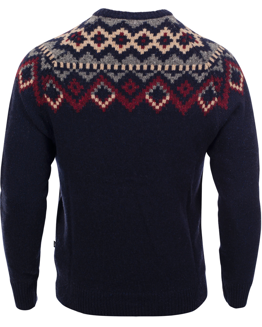 Herr | Tröjor | Boomerang | Merak Jaquard Sweater Night Sky