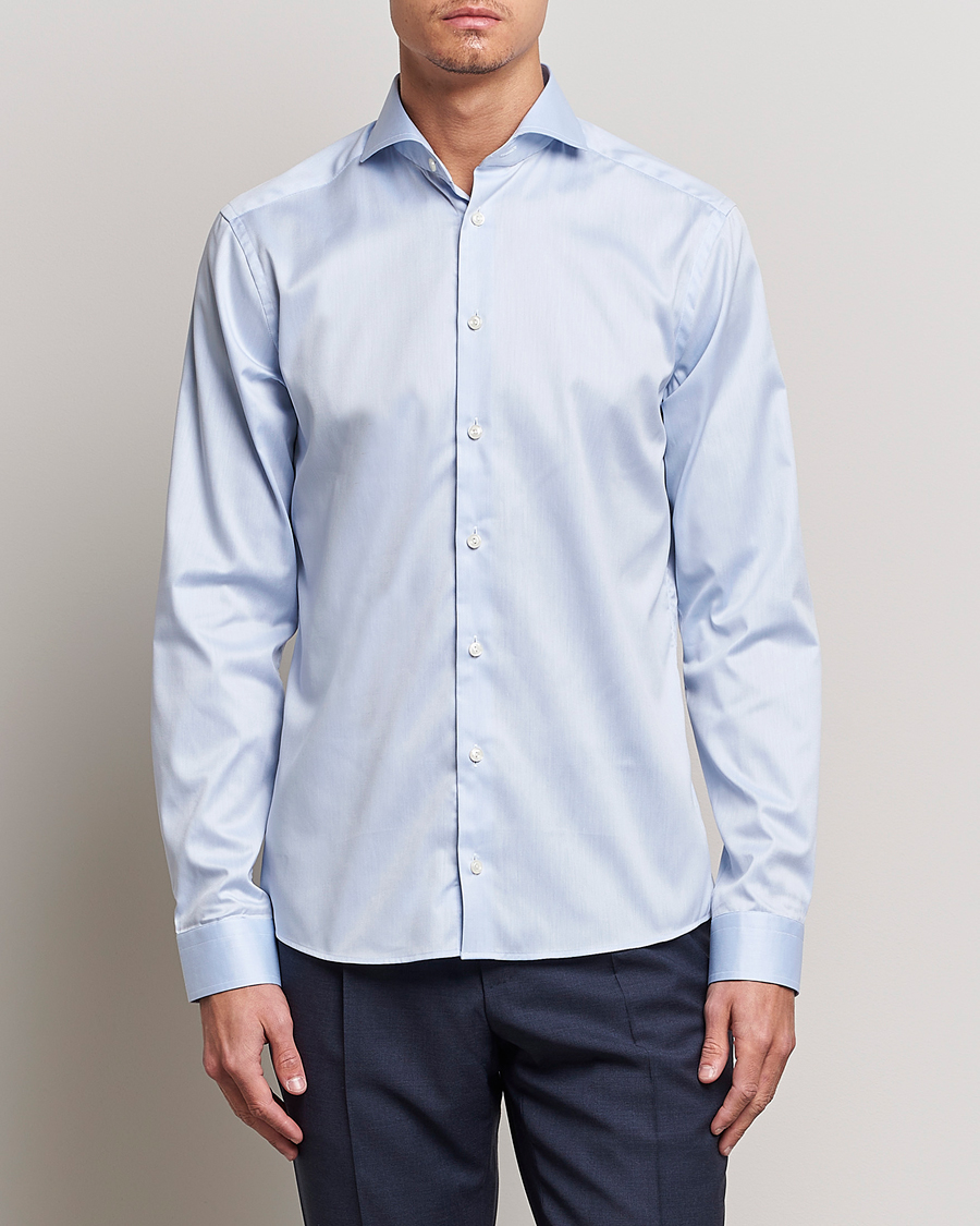 Herr |  | Eton | Super Slim Fit Shirt Blue