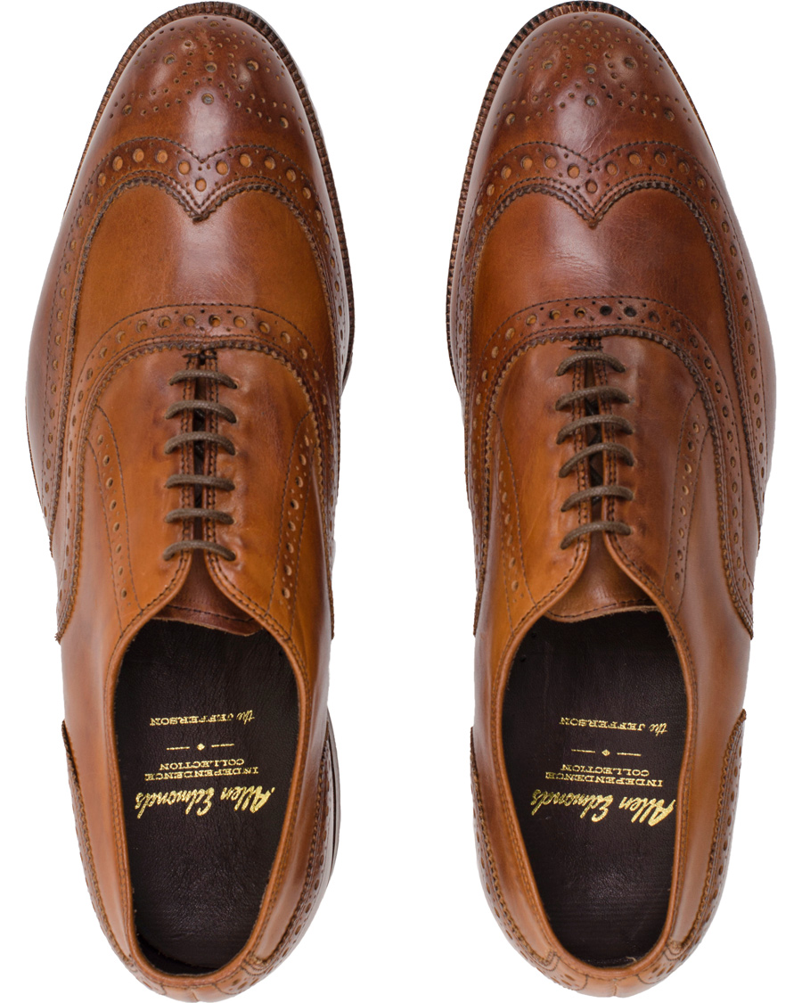 Herr | Allen Edmonds Jefferson Brogue Walnut Burnished Calf | Allen Edmonds | Jefferson Brogue Walnut Burnished Calf