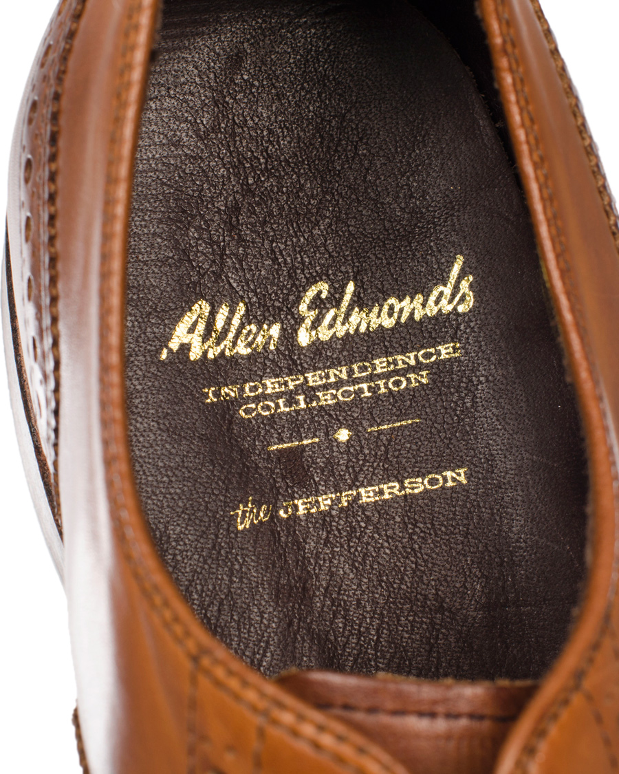 Herr | Allen Edmonds Jefferson Brogue Walnut Burnished Calf | Allen Edmonds | Jefferson Brogue Walnut Burnished Calf
