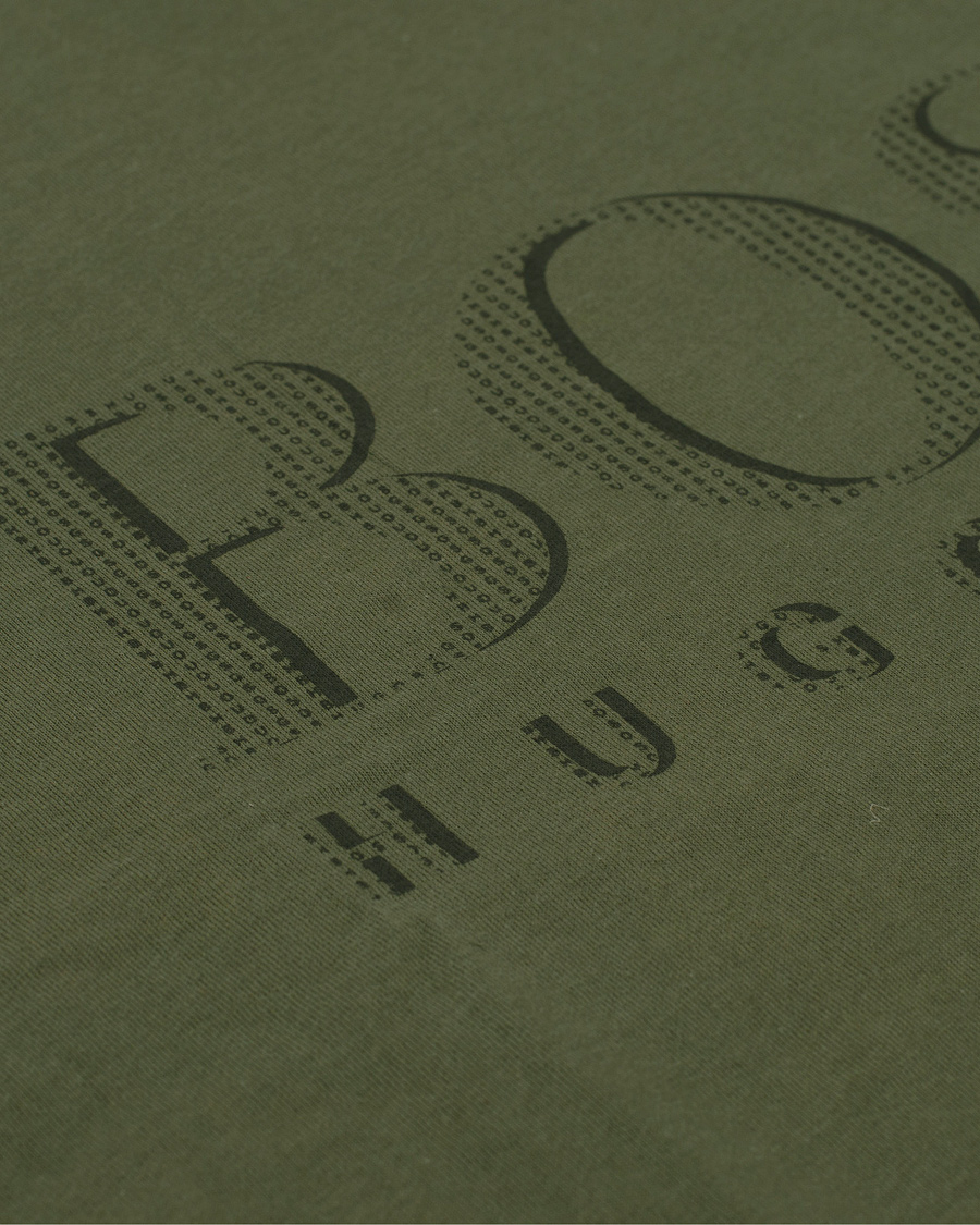 Herr | T-Shirts | BOSS BLACK | BOSS Shirt SS Dark Green