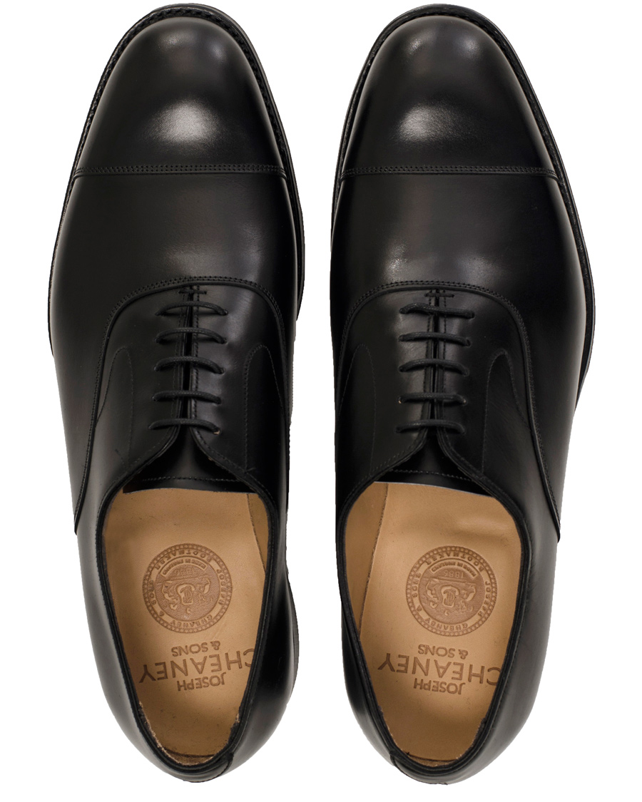 Herr | Cheaney Alfred Oxford Black Calf | Cheaney | Alfred Oxford Black Calf