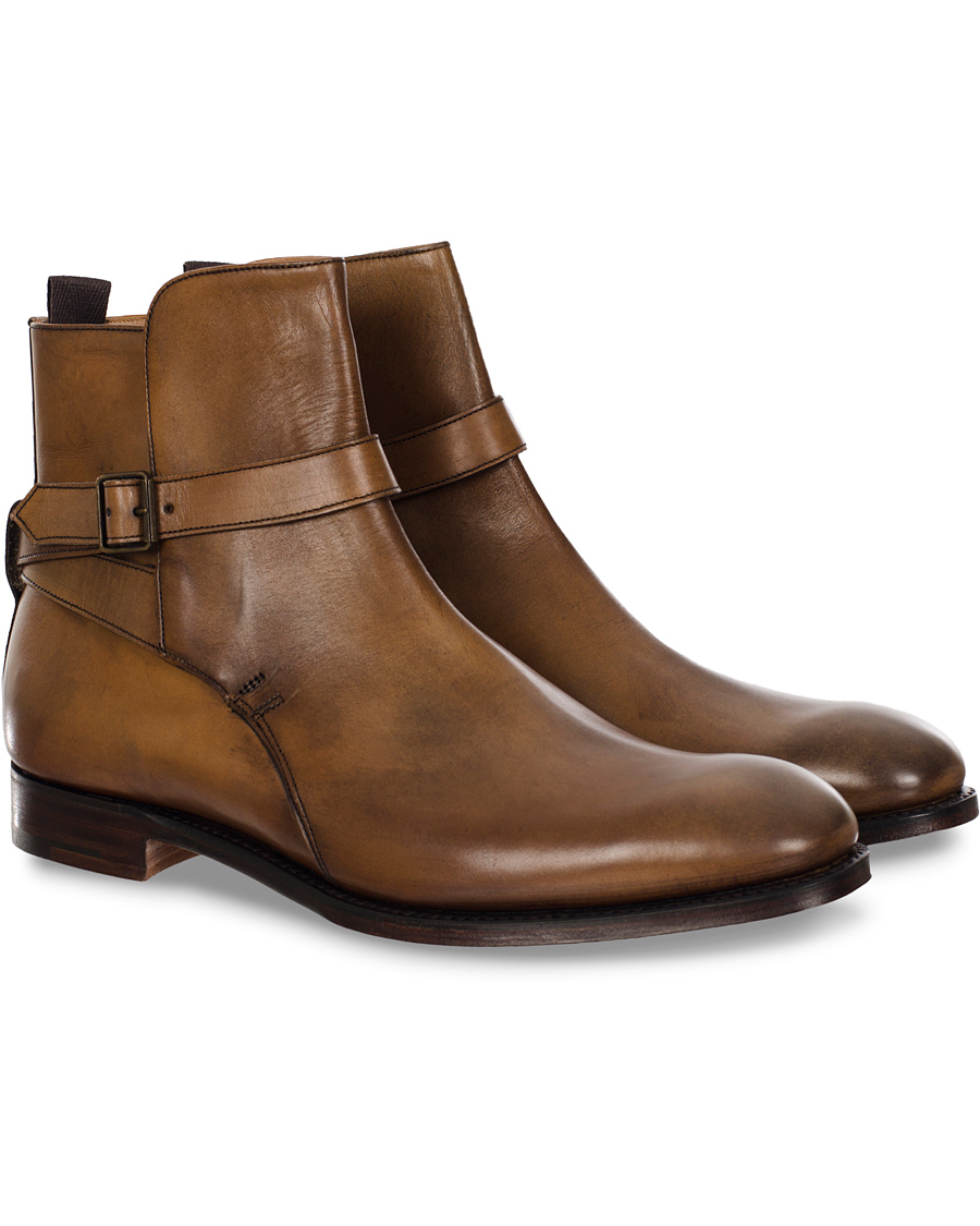 Herr | Cheaney Harold Jodhpur Hand Burnished Mahogany Calf | Cheaney | Harold Jodhpur Hand Burnished Mahogany Calf