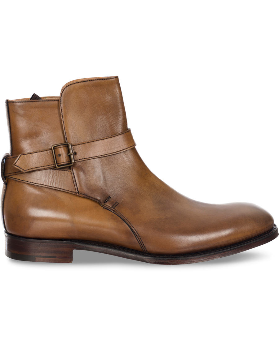 Herr | Cheaney Harold Jodhpur Hand Burnished Mahogany Calf | Cheaney | Harold Jodhpur Hand Burnished Mahogany Calf