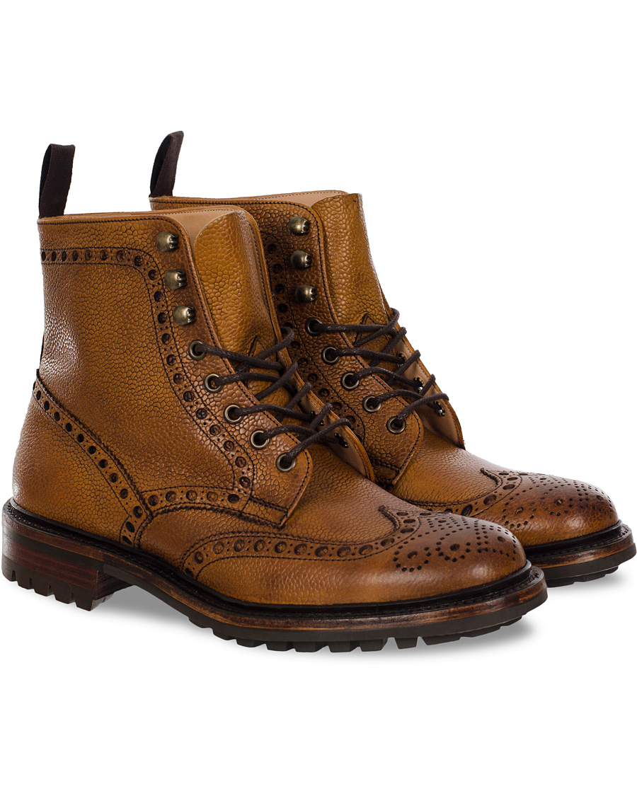 Herr | Cheaney Tweed C Boot Almond Grain | Cheaney | Tweed C Boot Almond Grain