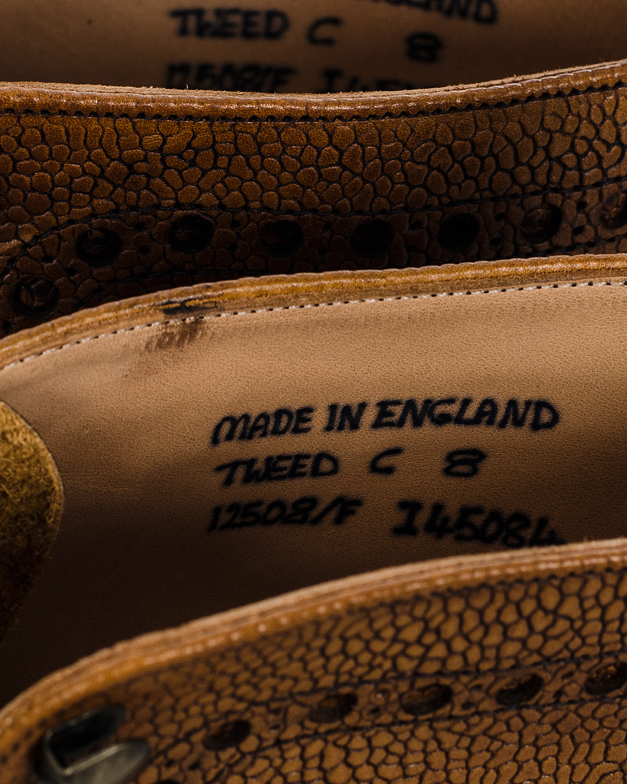 Herr | Cheaney Tweed C Boot Almond Grain | Cheaney | Tweed C Boot Almond Grain