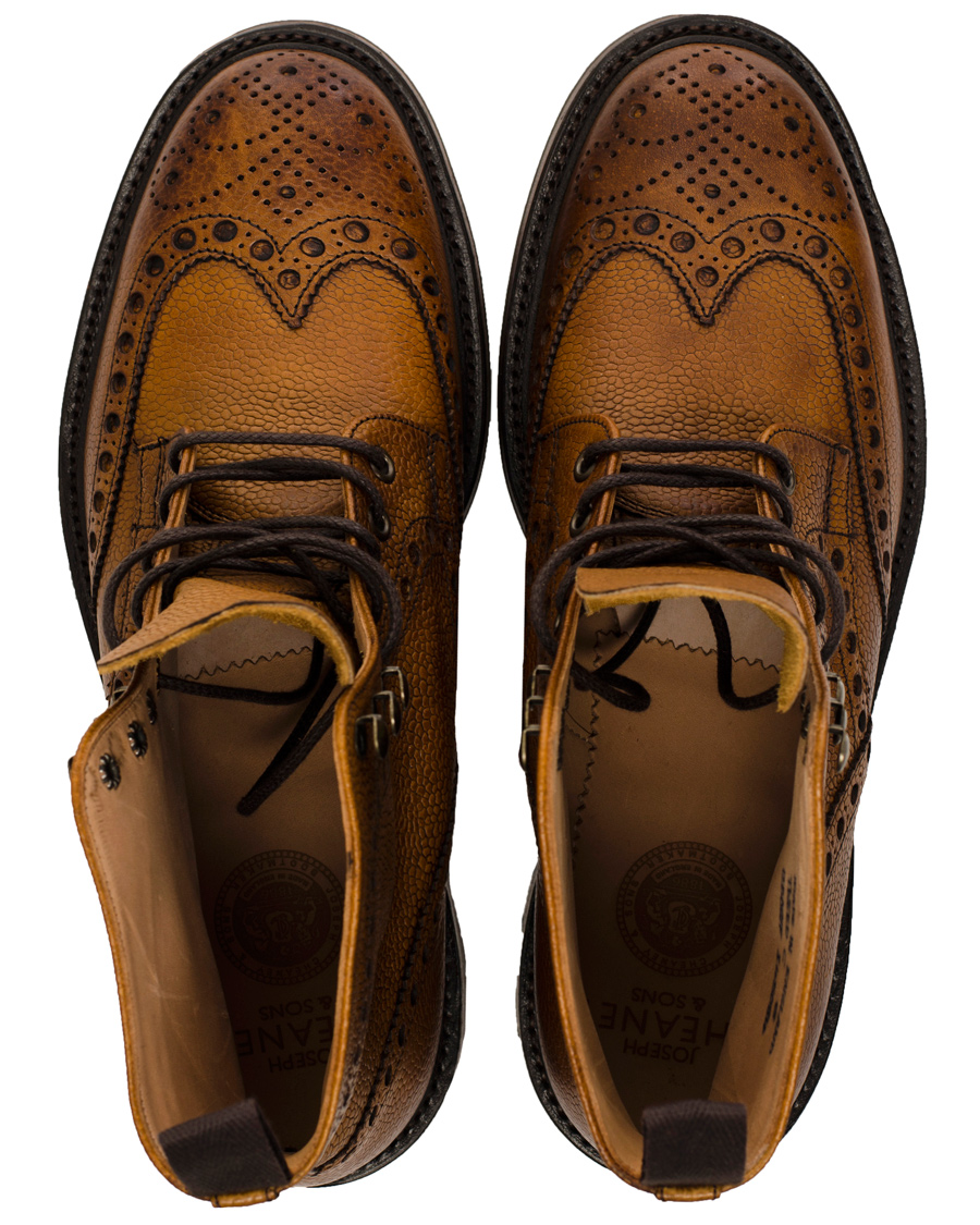 Herr | Cheaney Tweed C Boot Almond Grain | Cheaney | Tweed C Boot Almond Grain