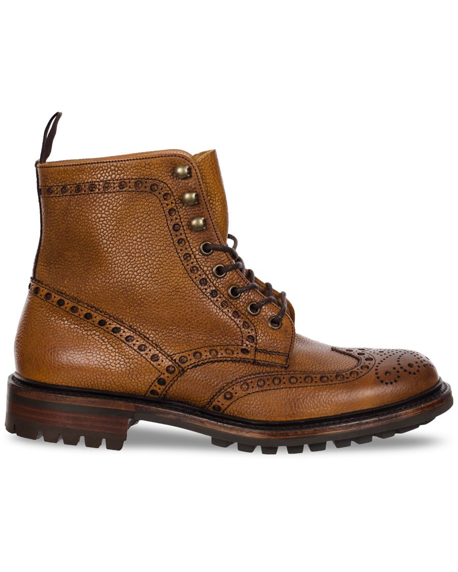 Herr | Cheaney Tweed C Boot Almond Grain | Cheaney | Tweed C Boot Almond Grain