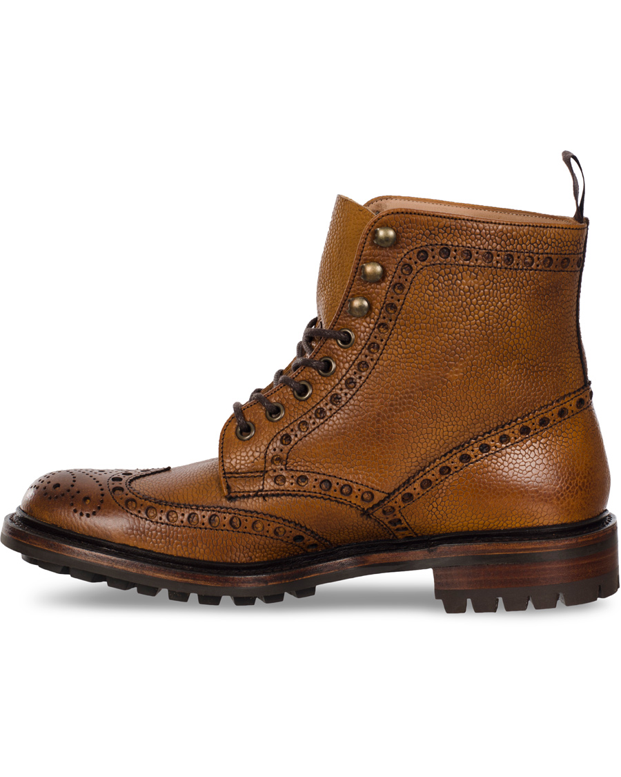 Herr | Cheaney Tweed C Boot Almond Grain | Cheaney | Tweed C Boot Almond Grain